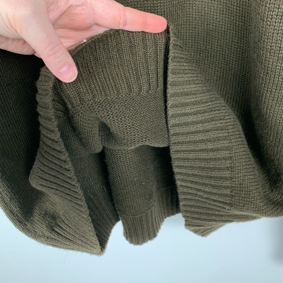 Y2K Old Navy Zig Zag Stripe Lambs Wool Blend Brown Orange Sweater Mens XL New - Picture 6 of 7